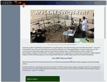 Tablet Screenshot of lenrftw.net